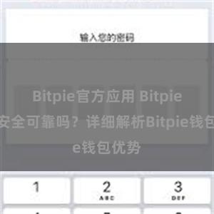 Bitpie官方应用 Bitpie钱包安全可靠吗？详细解析Bitpie钱包优势