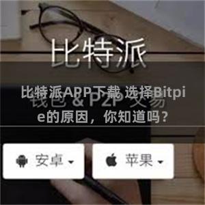 比特派APP下载 选择Bitpie的原因，你知道吗？