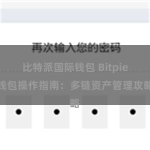 比特派国际钱包 Bitpie钱包操作指南：多链资产管理攻略