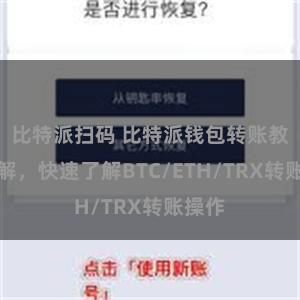 比特派扫码 比特派钱包转账教程详解，快速了解BTC/ETH/TRX转账操作