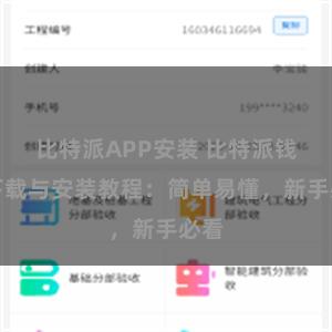 比特派APP安装 比特派钱包下载与安装教程：简单易懂，新手必