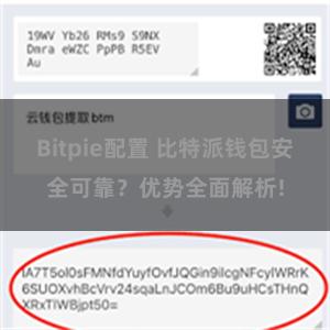 Bitpie配置 比特派钱包安全可靠？优势全面解析!