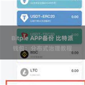 Bitpie APP备份 比特派钱包：分布式治理教程