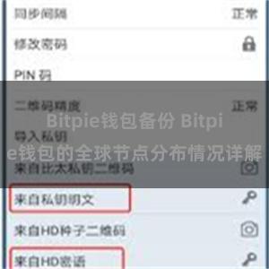 Bitpie钱包备份 Bitpie钱包的全球节点分布情况详解